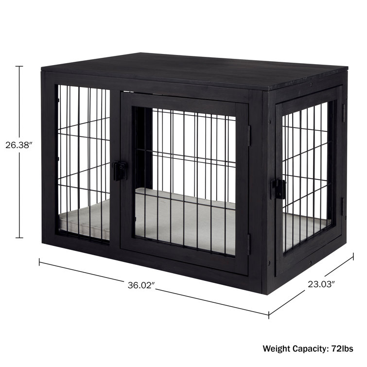 Double door pet clearance crate